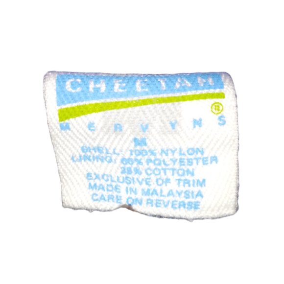 CHEETAH by Mervyn's windbreaker vintage jacket sz M (#3) - Picture 8 of 13